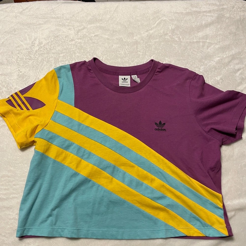 Large Adidas Croptop